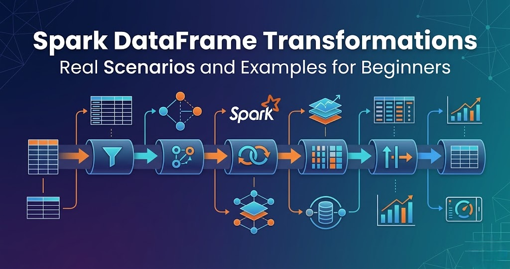 apache spark dataframe transformations and big data processing workflow for beginners
