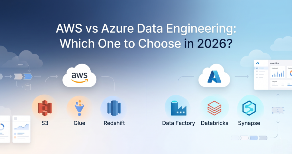 AWS vs Azure Data Engineering – Career Comparison (Which One to Choose ...