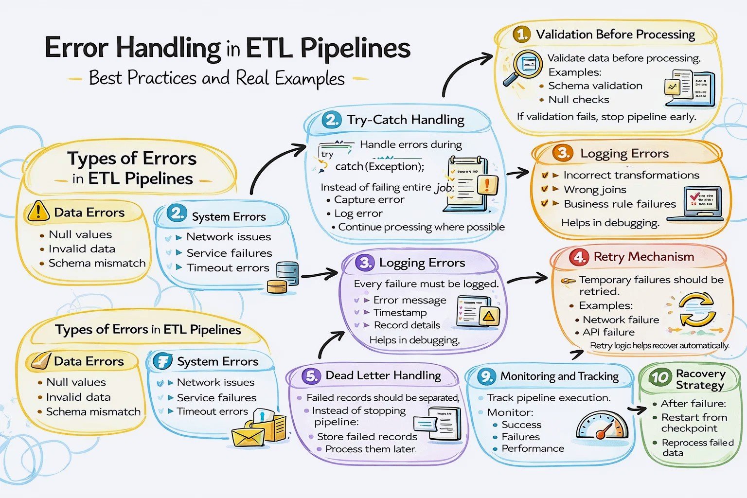 Error Handling in ETL Pipelines – Complete Guide (Real Scenarios 2026 ...