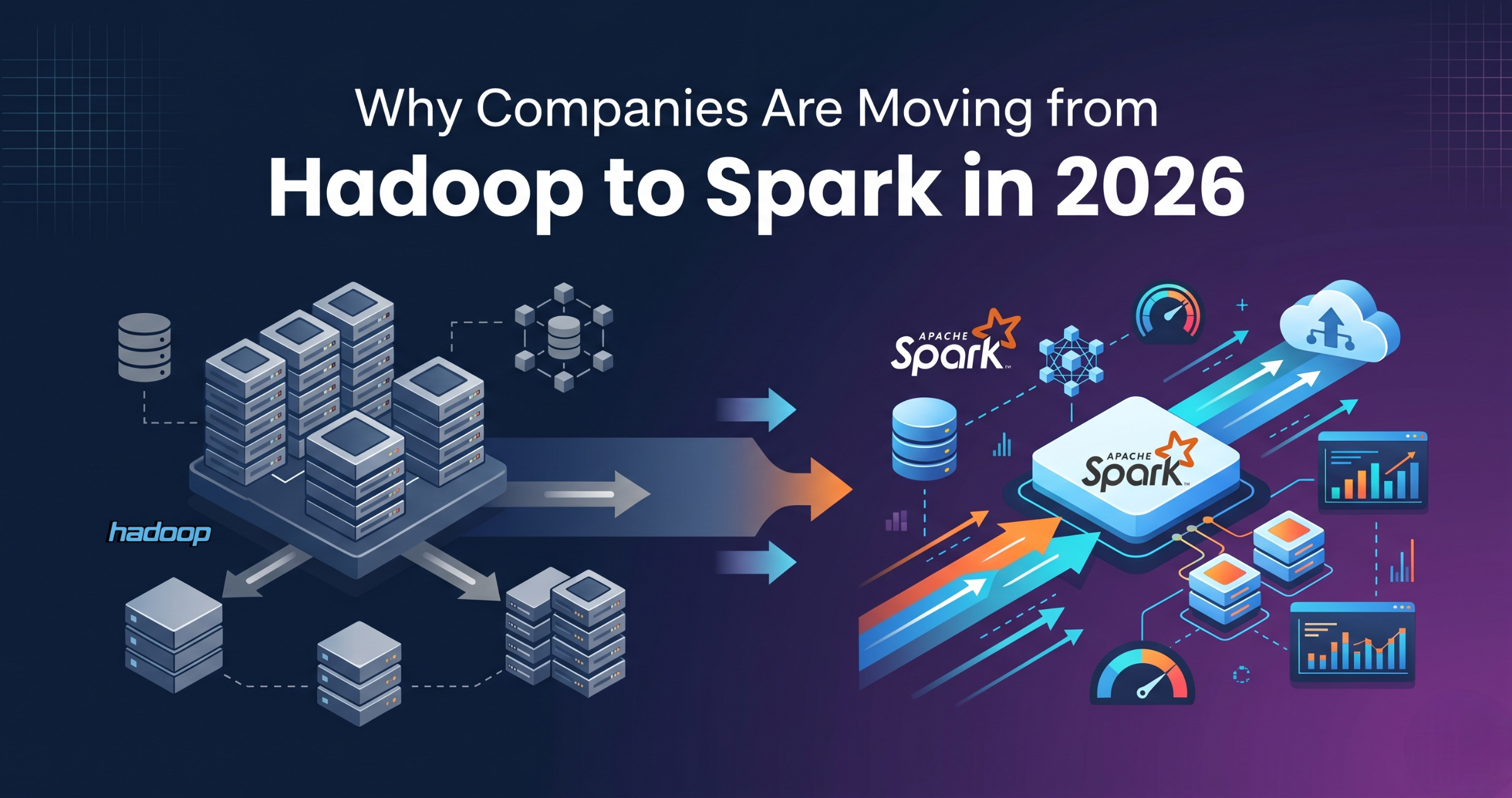 hadoop to spark migration modern big data processing architecture in data engineering